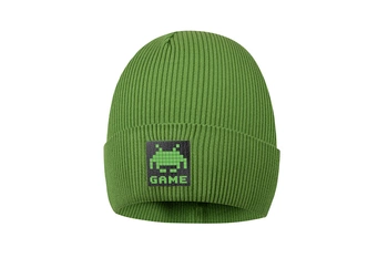 Broel BOOM czapka dla chłopca prążkowana zielona