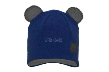 BROEL Falcon czapka dla chłopca na zimę granatowa