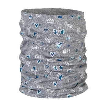 BROEL LETICA komin pod szyję dla dzieci wiskoza szary - jeans