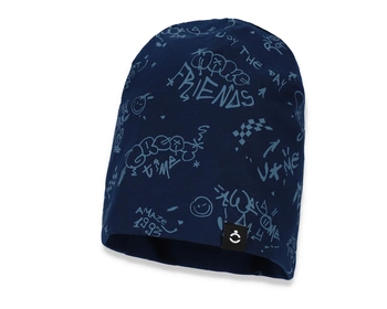 Broel STEFANO czapka dla chłopca granatowa