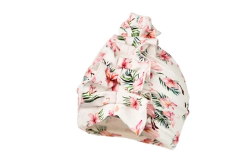 Jamiks NATASZA turban dla dziewczynki kwiaty hibiskus