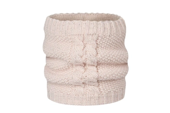 BROEL Martina komin dzianinowy na zimę podszewka jasny różowy