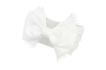 Jamiks CATARINA opaska dla dziewczynki kokarda ecru