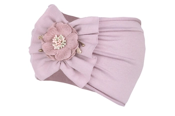 Jamiks LYDIA opaska dla dziewczynki kokarda fiolet