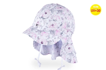 Tutu czapka legionistka z osłoną karku na lato UV +30