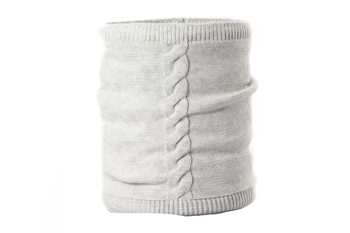 Pupill BRAID komin tuba dziany dla dzieci jasny szary