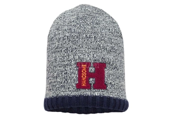 BROEL Good KNIT czapka na zimę dla chłopca beanie szara