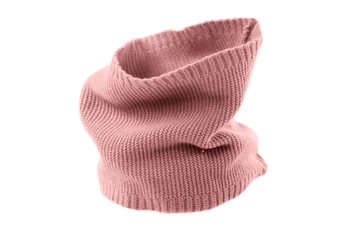 Jamiks RISOTTO komin tuba dla dzieci na zimę brudny róż