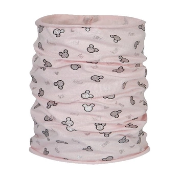 BROEL LAUREN komin pod szyję dla dzieci wiskoza jasny róż