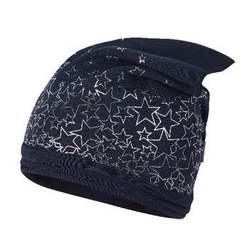 Broel Laila chustka dla dziewczynki wiskoza gwiazdki granatowa