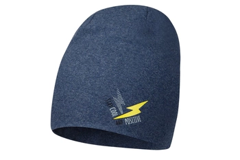 BROEL Basic 5, 6 czapka dla chłopca beanie granat melanż