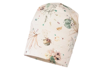 Jamiks AJA czapka dla dziewczynki bambus beżowa boho