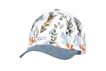 Broel EGO czapka lniana z daszkiem pomarańczowa