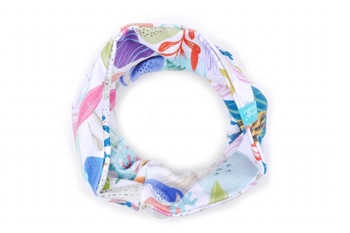 Titot Kolorowe Bazgroły komin tuba dla dziewczynki