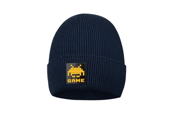 Broel BOOM czapka dla chłopca prążkowana granat