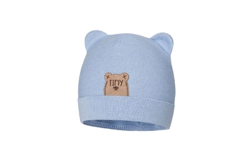 Broel ATANAZY czapka dla chłopca uszka niebieska