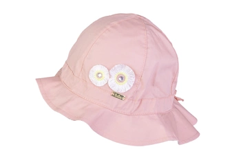 Tutu kapelusz na lato wydłużone rondo kwiatki UV +30