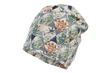 Jamiks ALEJO czapka wiosenna dla chłopca dżungla khaki