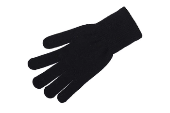 Rękawiczki męskie ocieplone czarne 25cm