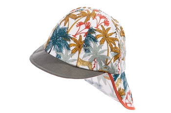 Jamiks DOGGY legionistka czapka z ochroną karku dla chłopca dżungla