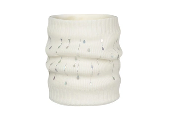 BROEL Michaela komin dzianinowy na zimę podszewka ecru