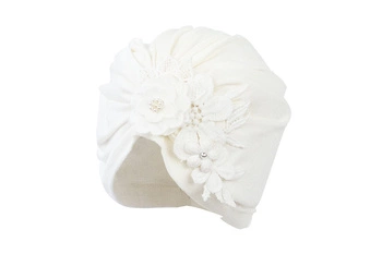 Jamiks MARCHELINE czapka turban dla dzieci ecru