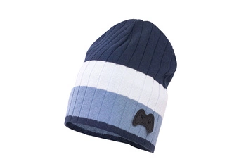 Jamiks UMA czapka dla chłopca z bawełny niebieska