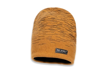 BROEL MALCHUS czapka dla chłopca na jesień ciemny miodowy