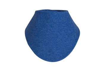 BROEL Basic chusteczka pod szyję dla dzieci jeans chaber