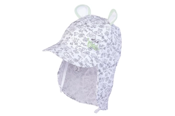 Tutu czapka legionistka z osłoną karku uszka podwijany tył UV +30