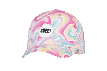 BROEL FILA czapka z daszkiem na lato dla dziewczynki różowa