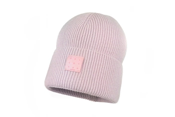 Jamiks ZAFIRA czapka kaszmir pudrowy