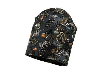 Jamiks SELVAGO czapka dla chłopca dżungla jeans