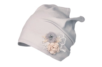 Jamiks FILEZIA organic chustka dla dziewczynki jasny szary