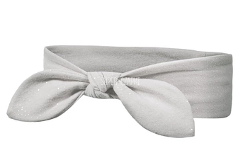 BROEL Riti opaska dla dziewczynki kokarda szara
