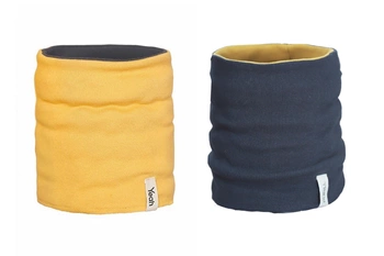 Pupill GIGA komin dla dzieci dwustronny prążkowany miodowy-grafit