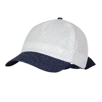 BROEL JIMENA czapka na lato dla dziewczynki ciemny jeans