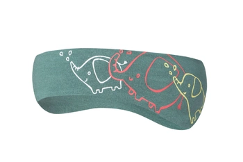 BROEL AUGUST opaska dla chłopca słonik zielona