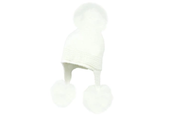 Jamiks MATHILDA czapka dziewczynka jenot ecru