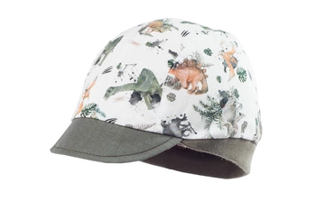 Jamiks JAFAR czapka z daszkiem dinozaury SILVERPLUS
