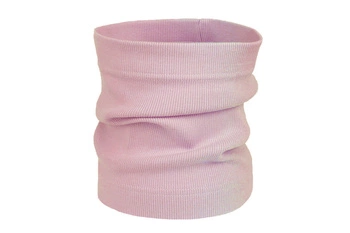 Jamiks POLDI WAIMEA komin dla dzieci na wiosnę prążkowany pudrowy róż