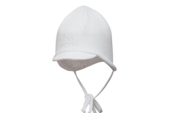 BROEL Balu little czapka niemowlęca chrzest ecru