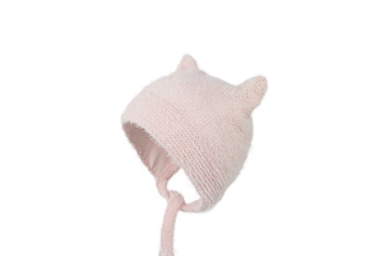 Jamiks GARILA czapka bonetka pudrowy róż