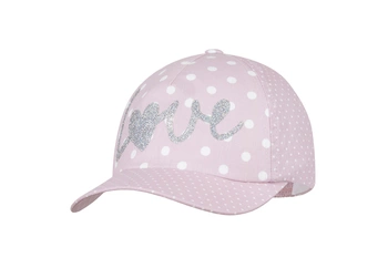 BROEL FIJI czapka z daszkiem dla dziewczynki róż
