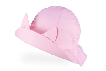 Tutu kapelusz na lato rondo kotek różowy UV +30