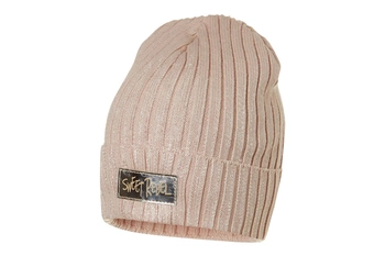 Broel ONERVA czapka dla dziewczynki różowa