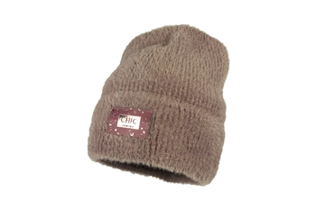 Jamiks CORNELIA czapka dla dziewczynki kaszmir karmel