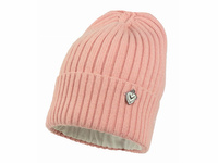 Jamiks MURIEL czapka damska kaszmir morelowa