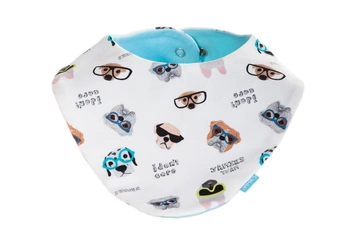 JAMIKS Flynn chustka dla chłopca na wiosnę pieski