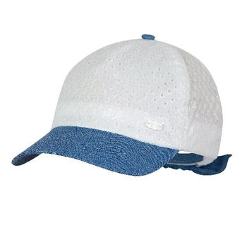 BROEL JIMENA czapka na lato dla dziewczynki jasny jeans